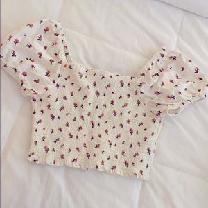 American Eagle Floral Top